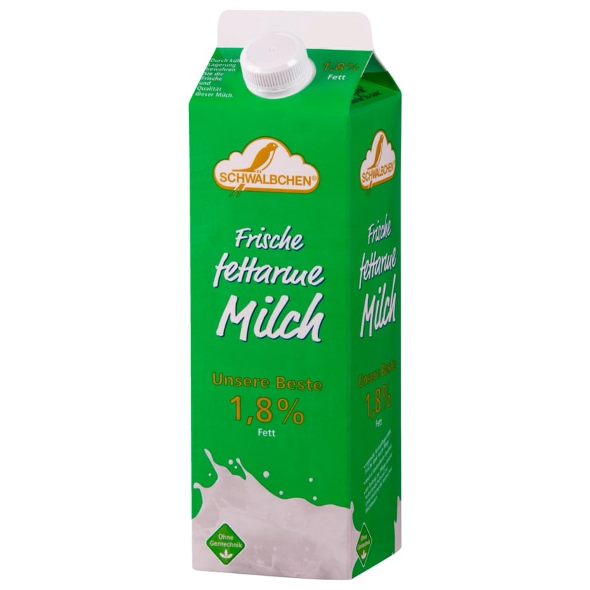 Schwälbchen Frische fettarme Milch 1,8% 1l